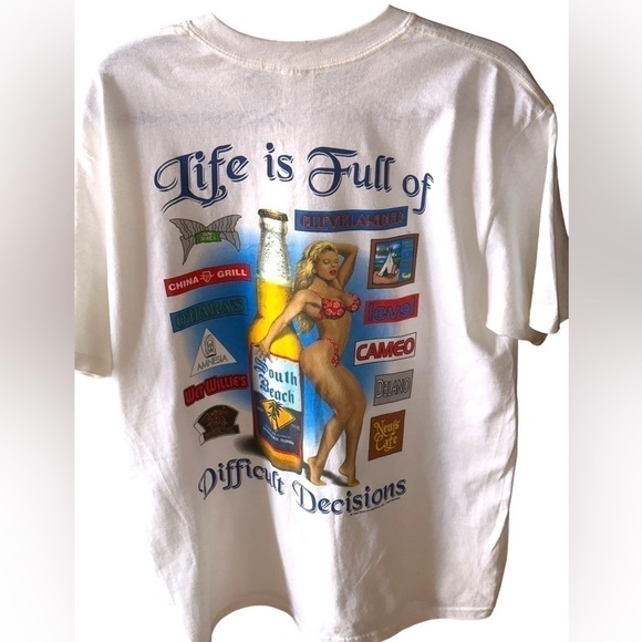 Other - Vintage Xl 2003 Pubs of America t shirt of South Beach,  Florida.‎ NWOT.